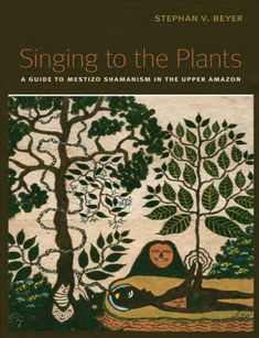 a book cover with the title singing to the plants