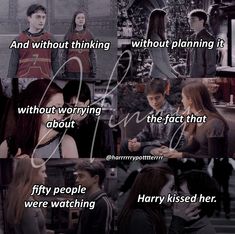 harry potter and her friends are talking to each other