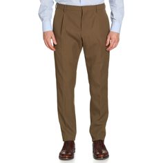 BERLUTI Paris Brown Twill Virgin Wool Blend Slim Fit Chino Pants EU 50 NEW US 34 BERLUTI Slim Fit Chino Pants, New Uses, Chino Pants, Twill Fabric, Chinos Pants, Brown Color, Wool Blend, 50 %, Slim Fit