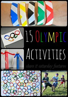 olympic activities for kids to play with