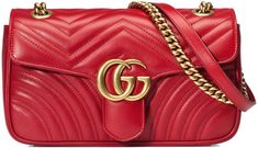 Gucci Marmont Shoulder Bag Matelasse Small Hibiscus Red Gg Marmont Small Matelassé Shoulder Bag, Gg Marmont Small Shoulder Bag, Gucci Gg Marmont Matelasse, Hibiscus Red, Gucci Logo, Gucci Gg Marmont, Gucci Shoulder Bag, Gg Marmont, Prada Handbags