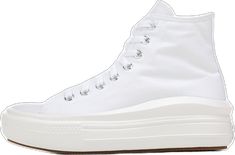 White Converse Canvas Shoes With Rubber Heel Cap, Converse White Canvas Shoes With Rubber Heel Cap, Converse Platform Canvas Shoes, Mid-top Canvas Platform Sneakers, High-top Cotton Platform Sneakers, High-top Cotton Canvas Shoes With Platform, Converse High-top Canvas Platform Sneakers, White High-top Sneakers With Thick Bottom, White High-top Platform Sneakers With Rubber Heel Cap