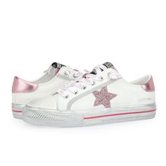 Pink Sneakers With Speckled Midsole For Summer, Cute Outfits, Slip On, Canvas, Pink, White