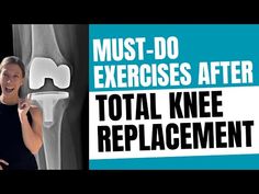 3 Total Knee Replacement Strengthening Exercises after 6 weeks - YouTube Total Knee Recovery, Exercises For Knee Replacement Patients, Exercise After Knee Replacement, Post Knee Replacement Exercises, Knee Replacement Recovery Tips, Knee Rehab Exercises, Knee Physical Therapy Exercises