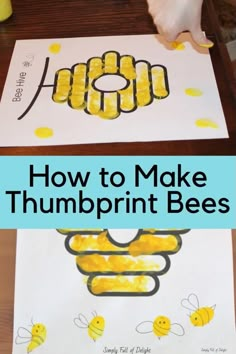 fingerprint bee hive Bee Hive Activity, Bee Theme For Preschoolers, Bee Art Toddlers, Easy Bee Crafts For Preschoolers, Honeycomb Printable Free, Bee Toddler Craft, Bee Thumbprint Craft, Honeycomb Craft Preschool, Bee Arts And Crafts For Kids