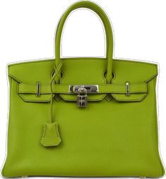 Designer Green Bags With Branded Hardware, Birkin Green, Hermes Birkin Green, High-end Green Bags With Double Handle, Green Bags With Silver-tone Hardware And Double Handle, Chanel 2, Iconic Bags, Fine Watches, Loafer Mules