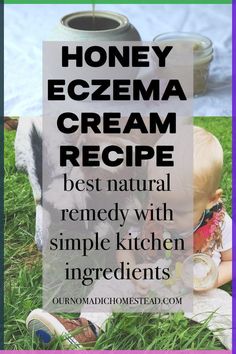 Check out this honey eczema cream recipe made with simple, kitchen ingredients that nourishes and heals suffering skin! Excema Remedies Diy, Healing Salve Recipe, Lip Care Tips, Healing Salve, Salve Recipes, Kitchen Ingredients, Homemade Lotion, Skin Detox, Winter Skin Care