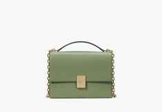 Deco Chain Shoulder Bag | KATE SPADE Luxury Green Kate Spade Bag, Luxury Kate Spade Formal Shoulder Bag, Kate Spade Formal Shoulder Bag With Chain Strap, Formal Kate Spade Shoulder Bag With Chain Strap, Kate Spade Formal Bag With Chain Strap, Kate Spade Rectangular Shoulder Bag With Chain Strap, Luxury Kate Spade Shoulder Bag With Chain Strap, Formal Kate Spade Shoulder Bag With Branded Hardware, Chain Shoulder Bag