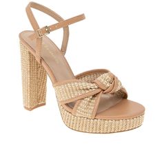 Feminine style with laid-back vibes, the Orlie is a breezy sandal that pairs beautifully with anything from a sundress to shorts and a tee. From BCBGeneration. Natural Tan, Fashion Wear, Gifts For Teens, Feminine Style, Platform Sandals, Sundress, Ankle Strap, Sandals Heels, Womens Sandals