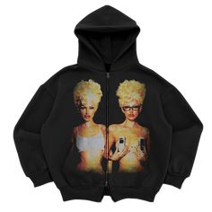 Blondes Premium Zip Up - WorksOfMadness Clothing Brand Names, Clothes And Shoes, Feel It, Hoodies Design, Vintage Look, Vintage Looks, Zip Ups, Blonde, Wardrobe