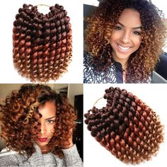 PRICES MAY VARY. Short Crochet Hair,Curly Crochet Hair, Wand Curls Crochet Hair,Jumpy Wand Curl,Jamaican Bounce Crochet Hair, Wand Curl Crochet Hair 2X Fluffy Wand Curl Package: 22 strands in each pack, 4 packs/Lot,(115g±5g)/Pack, Usually 4packs full a head, Free Crochet hook as gifts Advantage: Natural Looking, Tangle Free, Easy Brushing, Easy Separating, Easy to Crochet, Light & Soft, Let You Feel More Comfortable When Using and You Can Use It for Long Time curly crochet hair, Short and Bouncy Best Crochet Hair Waba Hair & Beauty, Crotchet Braids Crochet Hair So Fly, Natural Curl Pattern Chart Black Hair, Large Rod Set On Natural Hair, Lulutress Crochet Hair Wet Curly, Passion Pop Crochet Hair, Crochet Braid Pattern For Thick Hair, Naked Crochet Human Hair, Human Crotchet Hair