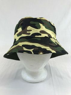 Camo Unisex Summer Bucket Hat Boonie Sun Hat Travel Camping Short Brim Hat.  Hat is in Excellent Condition. I accept multiple payment options as shown at checkout, payment is due immediately. I ship for free to the US only, and will ship out next day after receiving cleared payment. International Shipping is processed through the eBay Global Shipping Program.  Please feel free to ask any questions.  Please check out my store for other great deals. Thanks for shopping with Texas-Trading! Camping Wear, Short Brim Hat, Bucket Hat Summer, Summer Cap, Summer Bucket, Wear Green, Sun Hats, Bucket Hat, Camo