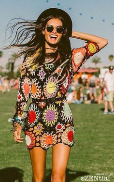 Festival Style Mode Coachella, Moda Coachella, Bohemian Schick, Festival Mode, Boho Chique, Boho Mode, Coachella Fashion, Coachella Outfit, Retro Mode