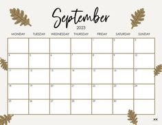 School is in full swing or about to be so make sure you stay organized this school year by printing one of 50 September 2023 calendars! Print from home! September Calendar Printable, Citation Nature, Budget Planner Free, Free Printable Calendar Templates, Business Nails, Cool Calendars, September Calendar, Minimalist Calendar, Abc Coloring Pages