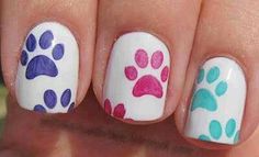 Paw prints Nagellack Trends