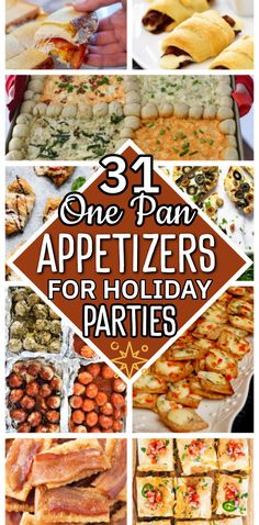 31 Holiday finger foods party appetizers easy shareable snacks for party events during Christmas New Years Eve party foods for a crowd on a budget appetizers easy recipes for sheet pan appetizers heavy hors d’oeuvres cheap party food Friendsmas Snack Ideas, Easy Holiday Snacks Christmas Appetizers, Holiday Party Orderves, Easy Christmas Eve Finger Foods, New Year Cooking Ideas, Party Meal Ideas For A Crowd, Christmas Finger Foods For A Crowd, Cheap Food To Feed A Crowd