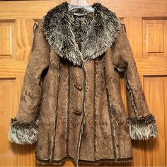 Lake Matley Penny Lane Style Brown Suede Fabric Coat Size Small Euc Penny Lane Penny Lane Coat, Mob Wife, Penny Lane, Suede Fabric, Brown Suede, Penny, Jackets & Coats, Jackets For Women, Lake