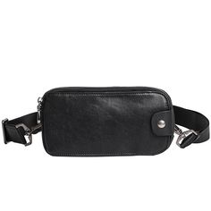 Specifications: Material: Top layer cow hide vegetable tanned leather Inner lining: Thickened polyester cotton Color: Black Size: 20.5cm wide, 10.5cm high, 3.5cm thick Shoulder strap: The length is about 154cm and can be adjusted Internal structure: Main bag, 3-clip, inner patch bag, outer magnetic buckle bag Note * the size measured by hand will have 1-3cm error, please take the real object as the standard Package list: Messenger Bag * 1 Classic Shoulder Chest Bag With Adjustable Strap, Leather Chest Bag With Detachable Strap For Daily Use, Casual Leather Chest Bag With Cell Phone Pocket, Casual Leather Phone Shoulder Bag, Leather Crossbody Chest Bag With Mobile Phone Pocket, Leather Chest Bag With Adjustable Strap, Leather Shoulder Chest Bag With Adjustable Strap, Black Chest Bag With Detachable Strap For Daily Use, Classic Black Belt Bag With Removable Pouch