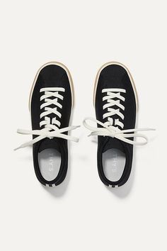 Better than your favorite kicks, these washable lace-up sneakers combine cloud-like comfort with classic street style. | The Lace-Up Sneakers by Rothy's in Black, Women's, Size: 5.5, Rubber at Anthropologie Classic Street Style, Tie Styling, Better Than Yours, Plastic Bottle, Sneakers Black, Recycled Plastic, Womens Shoes Sneakers, Rubber Sole, Anthropologie