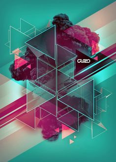 Design De Configuration, Geometric Poster Design, Poster Grafico, Illustration Design Graphique, Poster Graphic Design, Gfx Design, Graphisches Design, Geometric Poster