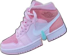 Sporty High-top Jordan Shoes With Gum Sole, Pink High-top Custom Sneakers For Streetwear, Casual Pink Jordan Shoes For Streetwear, Trendy High-top Custom Sneakers For Sports, Jordan High-top Shoes With Gum Sole For Streetwear, Pink Mid-top Jordan Shoes For Streetwear, Trendy Mid-top Custom Sneakers For Sports, Trendy High-top Custom Sneakers With Boost Midsole, Trendy Custom Mid-top Sneakers For Sports