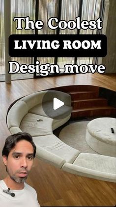 the coolest living room design move