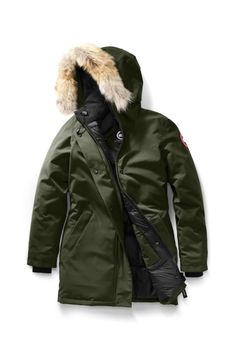 Shop the women's Victoria Parka Canada Goose Victoria Parka, Canada Goose Logo, Designer Outlet, Classic Coats, Outdoor Jacket