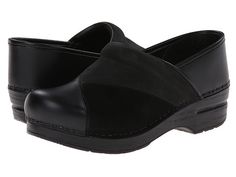 Dansko Patchwork Pro Black - Zappos.com Free Shipping BOTH Ways Non-slip Slip-on Clogs For Work, Durable Slip-on Clogs For Workwear, Fade-resistant Slip-on Clogs For Workwear, Comfortable Workwear Clogs With Arch Support, Comfortable Clogs With Arch Support For Work, Black Clogs With Arch Support For Work, Comfortable Slip-resistant Clogs For Work, Clog Shoes, Pro Black