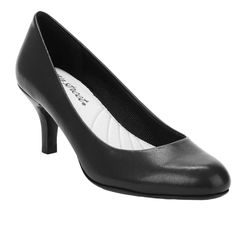 Women's Passion Heel Pumps From Easy Street. The Classic Pump Now With A Flexible Sole For Comfort. Almond Toe. 2 1/4" Heel. Manmade Upper And Sole. Color: Black Size 8.5 W Brand New In Box! Retail $55.00 Classic Slip-on Court Shoes With 4-inch Heel, Elegant Synthetic Slip-on Court Shoes, Classic Slip-on Heels With Reinforced Heel, Slip-on Heels With Removable Insole For Formal Occasions, Synthetic Closed Toe Court Shoes With 4-inch Heel, Classic Synthetic Court Shoes With Almond Toe, Formal Closed Toe Synthetic Court Shoes, Formal Synthetic Court Shoes With Cushioned Footbed, Classic Synthetic Court Shoes For Business