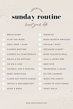 Reset Checklist 2023, Sunday Reset Cleaning Checklist, Sunday Reset Routine Checklist, Sunday Reset Checklist, Life Reset Checklist, Weekly Reset Checklist, Getting Your Life Together Checklist, Reset Routine Checklist