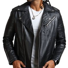 Men Classic Biker Black Leather Jacket Biker jackets have been part of fashion trends since the dawn of time. A tailored silhouette, rugged elegance, and edgy aesthetic make a classic biker jacket highly appealing and a closet staple. Perfect for city chic aesthetics, a black biker jacket exudes urban fashion vibes and allows effortless styling with casual outfits for a star boy core. AlexGear is introducing a black biker jacket for all our men seeking a timeless addition to their wardrobe. The Urban Long Sleeve Biker Jacket For Biker Events, Fitted Urban Style Biker Jacket, Fitted Masculine Biker Jacket For Fall, Fitted Urban Biker Jacket For Biker Events, Classic Long Sleeve Biker Jacket For Streetwear, Masculine Fitted Biker Jacket For Fall, Urban Fitted Biker Jacket For Biker Events, Fitted Biker Jacket For Urban Adventures, Urban Fitted Biker Jacket For Events