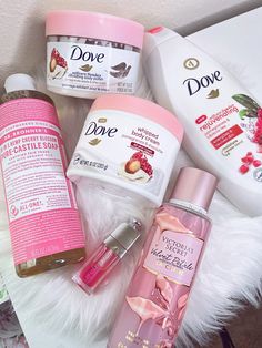 Dove Products, Body Routine, Girl Therapy, Body Essentials, Scrub Corpo, Purse Essentials