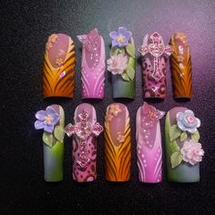 Extra Nails, Airy Fairy, Fairy Nails, Nail Sets, Long Square Acrylic Nails, Square Acrylic Nails, Jewelry Lookbook, Nails Inspo