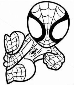 spiderman coloring pages for kids to print and color on the page is an easy way to