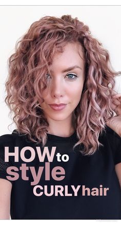 How to Style Naturally Curly Hair - Kier Couture Kręcony Bob, Devacurl Products, Trendy We Fryzurach, Curly Hair Photos, Curly Girl Method, Curly Hair With Bangs, Curly Bob Hairstyles, Curly Hair Care