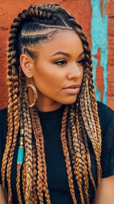 Looking for an edgy style? Try Jumbo Boho Cornrow Braids with an Undercut for a bold and daring look. Perfect for showcasing your adventurous side. Save this pin for your next hair transformation! #BraidsWithUndercut #BoldStyle #2024HairTrends #DaringLook #AdventurousHair Braids With An Undercut, Braids With Undercut, Jumbo Cornrows, Jumbo Boho Braids, Back Braid, Cornrow Braids, Braids Ideas, Mohawks, Box Braids Hairstyles For Black Women