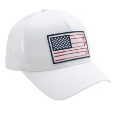 PRICES MAY VARY. STYLE - This is your merica red white blue classic trucker, go-to cap with an athletic touch. Our 5 Panel Trucker Hat features a slightly more curved bill for a modern look. ADJUSTABLE – One size fits most! (see our fit image) With an adjustable snap closure, these patriotic mesh trucker caps provide a cool perfect fit on and off the golf course. COMFORTABLE – Our america funny classic trucker ball cap features a breathable mesh rear to keep you comfortable year-round just like White Flat Bill Trucker Hat For Baseball Season, Patriotic Hats For Sports On Memorial Day, White Baseball Cap For 4th Of July, Adjustable White Hat For 4th Of July, White Baseball Cap Trucker Hat For 4th Of July, Patriotic Baseball Cap For Memorial Day Sports, White Trucker Baseball Cap For Baseball Season, Patriotic Snapback Baseball Cap For Sports, White Trucker Hat For Baseball Season