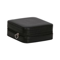 Mele and Co Dana Vegan Leather Jewelry Box in Black Pretty and practical, the Dana jewelry box and travel case keeps you focused on the essentials. With enough storage to keep your favorites near to hand and its elegant vegan leather finish, this jewelry case is just the ticket for any weekend ramble. Faux Leather Jewelry, Leather Mirror, Leather Jewelry Box, Travel Jewelry Box, Travel Jewelry Case, Black Travel, Drawstring Pouch, Leather Travel, Jewelry Online Shopping