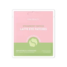 Introducing our new Strawberry Matcha Latte Depuffing & Hydrating Eye Patches – our remedy designed to revive tired eyes and elevate your skincare experience. Infused with green tea extracts and niacinamide, this vegan hydrogel eye patch is your go-to solution for hydrating and reducing the appearance of puffiness under your eyes. Strawberry Matcha Latte, Hydrogel Eye Patch, Beauty Pillow, Strawberry Matcha, Charcoal Face Mask, Raspberry Fruit, Raspberry Ketones, Charcoal Mask, Eye Patches