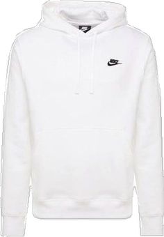 White Hoodie For Light Sports, White Hoodie With Logo Detail For Spring, White Logo Hoodie For Spring, Sporty Spring Sweatshirt With Logo, Sporty Spring Sweatshirt With Logo Detail, White Logo Hoodie For Winter, White Crew Neck Hoodie With Logo, White Crew Neck Hoodie With Logo Detail, White Hoodie With Drawstring For Gym