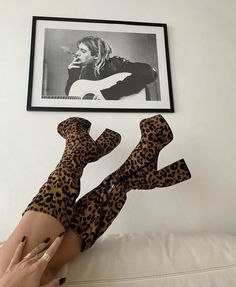 #animalprint Boot Print, Cute Fits, Fashion Inspo Outfits, Me Too Shoes, Leopard Print