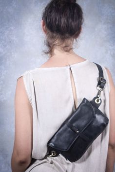 Black Leather Fanny Pack, Small Crossbody Bag,#rurhkraus #hipbag #fannypack #beltbag  #accessoriesonline #handbags #fashionman #fashionforwork #fashionbags #shoulderbags Belt Bag For Everyday Use, Portable Belt Bag For Everyday Use As Shoulder Bag, Everyday Clutch Shoulder Bag, Everyday Shoulder Clutch Bag, Everyday Chest Bag Pouch For Mobile Phone, Mobile Phone Pouch Chest Bag For On-the-go, Portable Belt Bag For Everyday Use, Everyday Portable Chest Pouch, Daily Use Crossbody Belt Bag