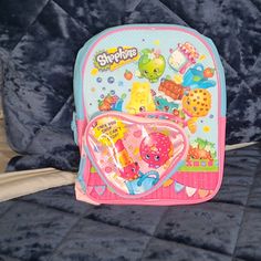 Mini Backpack Features The Popular Shop Ins Characters. Perfect For Storing All Your Essentials Including Your Shop Ins Toys. Size Is 10.5 Inches Long Brand New Never Used With Tags Attached. Cute Pink Backpack For School Events, Cute Multicolor Backpack For School Events, Fun Pink Backpack For Back To School, Pink Fun Backpack For Back To School, Pink Backpack For Playtime And Back To School, Playful Pink Backpack For Back To School, Fun Pink Backpack For Playtime, Pink Backpack For Playtime, Pink Standard Backpack For Playtime