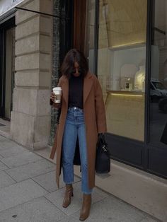 Winter Fashion Outfits Casual, Coat Outfit, Business Casual Outfits For Work, Casual Work Outfits, Casual Winter Outfits, Work Outfits Women, Outfit Inspo Fall