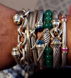 You're My Best Friend, Statement Bracelets, Yurman Bracelet, Stack Bracelets, John Hardy Jewelry, David Yurman Bracelet, Tiffany Bracelets