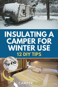 How To Insulate A Camper For Winter Use Door Snake, Rv Windows, Insulated Siding, Rv Maintenance, Fiberglass Insulation, Free Camping