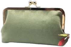 Formal Gold Coin Purse With Card Slots, Elegant Rectangular Clutch With Card Slots, Elegant Clutch With Card Slots For Gift, Formal Gold Clutch With Card Slots, Green Clutch Wallets For Formal Occasions, Elegant Green Coin Purse, Elegant Green Clutch Wallet, Elegant Green Coin Purse As Gift, Elegant Green Coin Purse For Gift