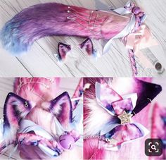 Kitten Play Collar, Anting Manik, Cosplay Diy