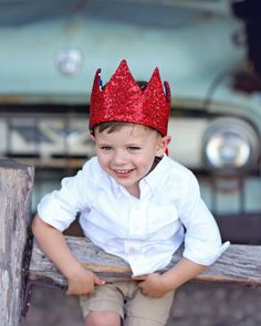 Encourage creative play or celebrate a birthday with this fanciful sequined crown featuring a reversible design for double the fun. Adjustable tie to fit everyone.15.5'' W x 5'' HPolyester / cotton / sequinsSpot clean Red Tall Crown Costume Hat For Party, Red Party Crown, Red Round Crown For Party, Red Carnival Party Supplies, Fun Red Costume Hats And Headpieces For Party, Fun Red Party Supplies For Birthday, Fun Red Birthday Party Supplies, Stars Crown, Cat Headband