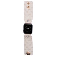 Introducing the Upcycled Vanilla Cream Micro GG Smart-Watch Band in our iconic Bow style, an eco-friendly luxury accessory that pairs sustainability with ultimate style. Handcrafted in the USA, this band features a supple soft lining for unmatched comfort, making it the perfect blend of fashion and function. This accessory will be your GO-TO neutral for all of your looks! Elevate your smartwatch experience with this elegant and sustainable piece. Exciting news! Your new Watchband is customized w Luxury White Watch For Everyday Wear, Luxury White Watches For Everyday, Timeless White Gold Watch Bands With Subdials, Neutral Apple Watch Band, Luxury Watches With Bracelet Strap For Everyday Wear, Luxury Bracelet Strap Watch Bands For Everyday, Luxury Everyday Watch Band With Bracelet Strap, Luxury White Watch For Everyday, Luxury Adjustable Watch Bands For Everyday